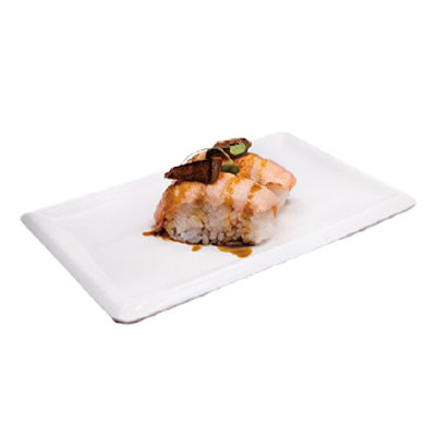 Nigiri Salmón con Foie Flameado (2u)